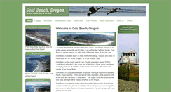 Desktop Screenshot of goldbeachoregon.com